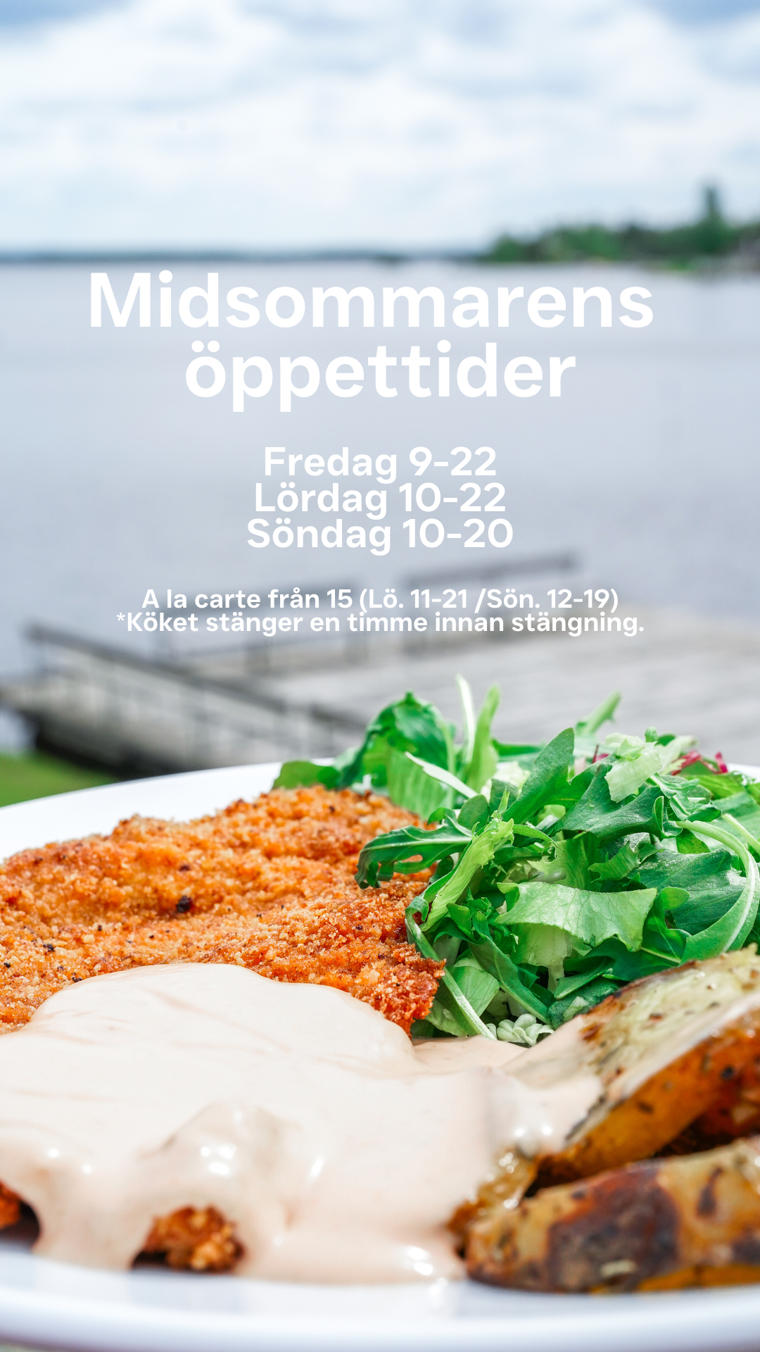 Öppettider för midsommar