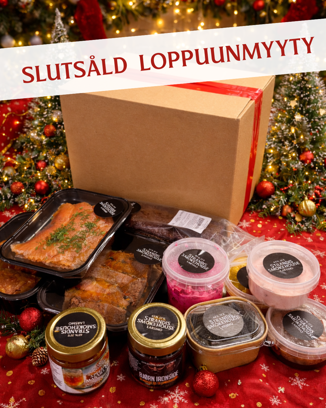 Vår jullåda är slutsåld