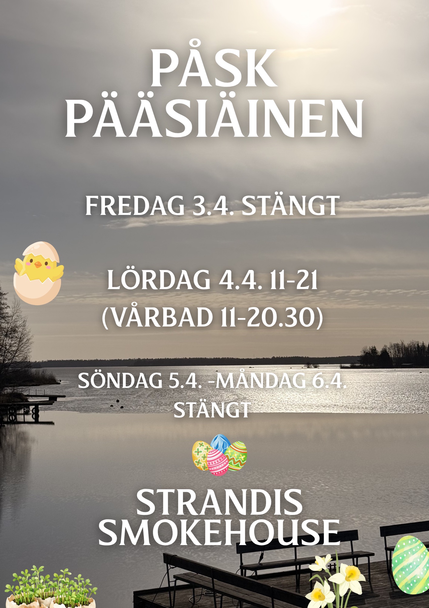 Påsken på Strandis Smokehouse 🐣🔥