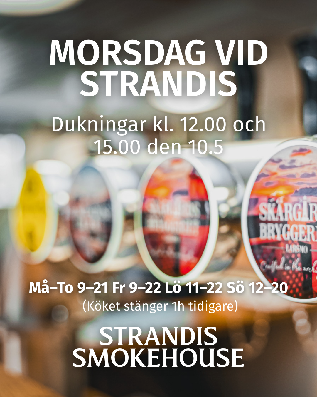 Fira morsdag på Strandis Smokehouse ✨